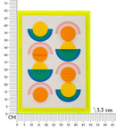 Stampa su Tela Pop Art con Cornice 50x3,3x70 cm in Pino e Tela e Plastica      