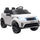 Macchina Elettrica per Bambini Licenza Ufficiale Land Rover Discovery 12V con Telecomando Bianco