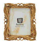 Cornice Baroque 21,8x1,8x26,5 cm in Resina e Vetro Oro      