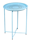 Tavolino da Giardino Ø46x60 cm Motti Florie Turchese
