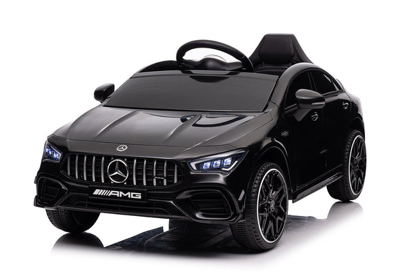 prezzo Macchina Elettrica per Bambini 12V con Licenza Mercedes CLA45 AMG Nera