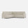 Divano Angolare 5 Posti 221x221x85 cm Karay in Tessuto Latte