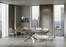 Tavolo Allungabile 140/244x90x77 cm Volantis Premium Noce