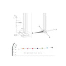 Doccia Solare da Giardino 40L Miscelatore e Lavapiedi Arkema Big Happy Five Ruby