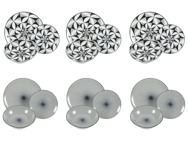 Servizio Piatti 18 Pezzi in Porcellana Villa d'Este Home Tivoli Strand online