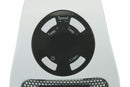 Stufa Stufetta da Parete 500W con TelecomandoDisplay LCD Kooper Pluggy Bianco