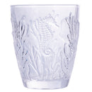 Set 4 Bicchieri Acqua Pantelleria Ocean in Vetro VdE Tivoli 1996 Blu