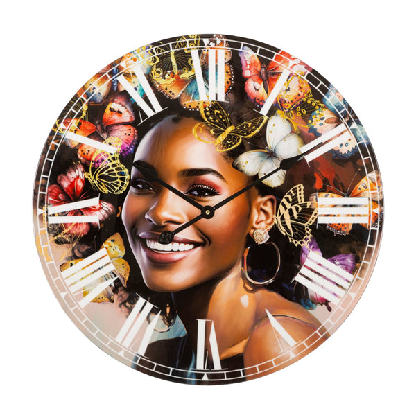 sconto Orologio Kourt 60x4,5x60 cm in MDF Multicolor