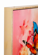Dipinto su Tela Laccato Marty con Cornice 62x4x92 cm in Pino e Tela e Plastica      