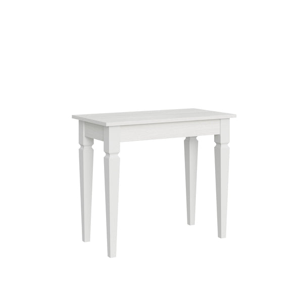 online Consolle Allungabile 90-204x48x77 cm in Nobilitato Bianco