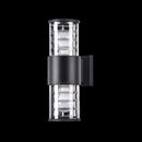 Lampada da parete Outdoor in Alluminio Bronx Nero