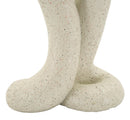 Porta Candele Stons 10x6,5x17,5 cm in Resina Crema      