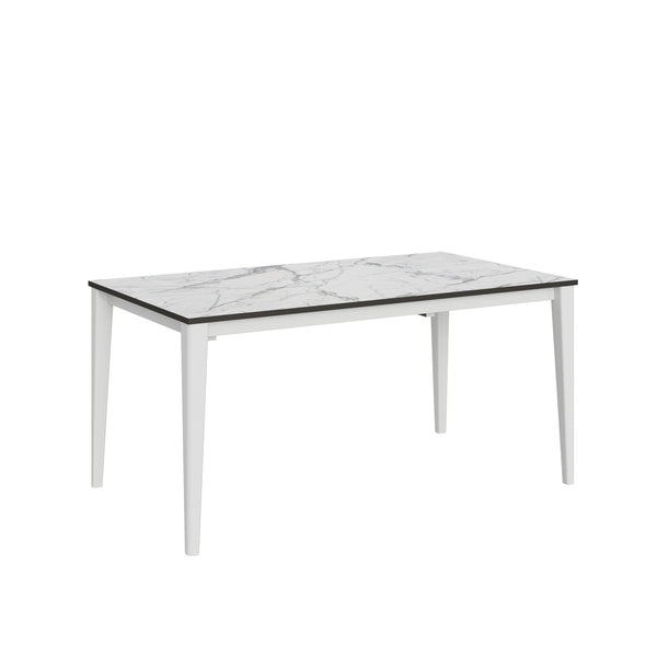 online Tavolo Allungabile 160/210/260x90x76,6 cm Kaneva Marmo Calacatta