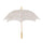 Ombrello Parasole in Pizzo traforato crema cm Ø80x66