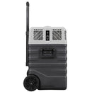 Frigorifero per Auto Barca Camper 62L con Compressore AC/DC 12V e 220V Portatile con Maniglia Grigio