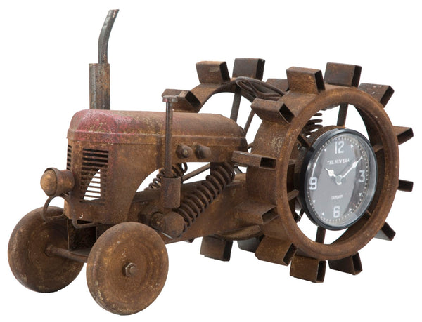 online Orologio Trattore 43x20x23 cm in Ferro e MDF