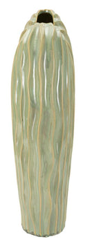 Vaso Venice 27x14x46,5 cm in Ceramica Verde      