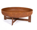 Braciere da Giardino Ø60x24h cm Efesto Ruggine 