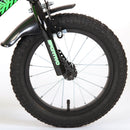 Bicicletta per Bambini 12" Stabilizzatori e Freni Caliper Verde   