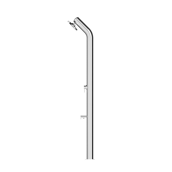 online Doccia da Giardino Miscelatore e Lavapiedi ATI Docce UNI-1M Inox Anodizzato