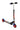 Monopattino per Bambini a 2 Ruote Licenza Marvel Avengers Ruote Antiforatura con Cuscinetti a Sfera ABEC6 Peso Max 50 kg in Alluminio Nero Multi