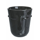 Set 6 Bicchieri Acqua Vis à Vis Stones in Vetro VdE Tivoli 1996 Grigio Trasparente Nero