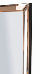 Specchio da Muro Berlino Rosa 55x2x150 cm in MDF e Vetro e Specchio Rosa      