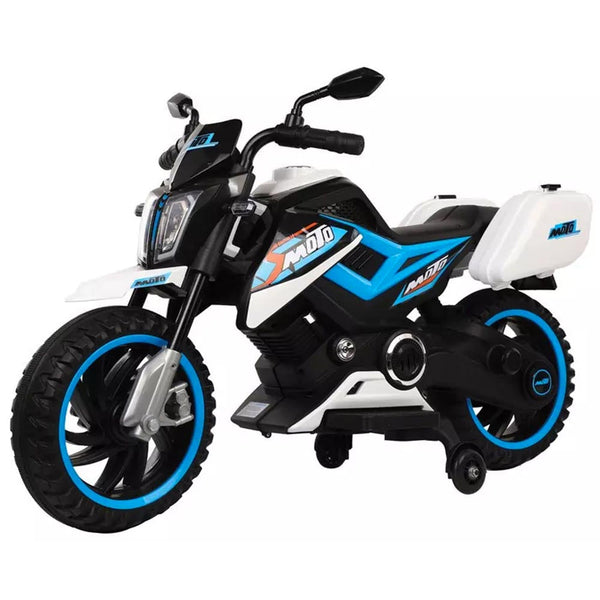 acquista Moto Elettrica per Bambini 12V Motocross Enduro Blu