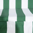 Dondolo 3 Posti da Giardino cm in Acciaio Becker Swing Bianco e Verde