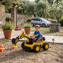 Escavatore Elettrico per Bambini 12V Ruspa Truck Giallo e Nero