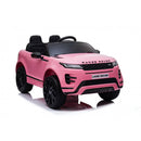 Macchina Elettrica per Bambini Licenza Land Rover Evoque 12V con Telecomando Rosa