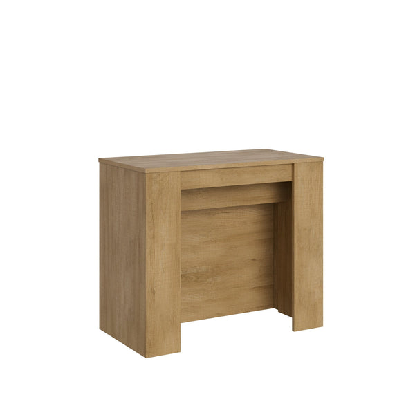Consolle Allungabile 90-296x48x77 cm in Nobilitato Marrone online