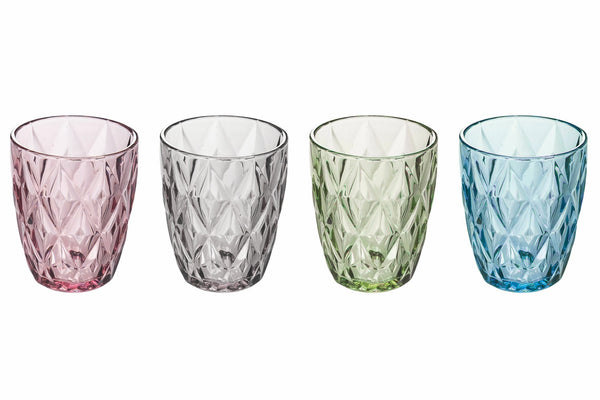 Set 4 Bicchieri Acqua in Vetro 240 ml Villa d'Este Home Tivoli Renaissance sconto