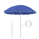 Ombrellone da Giardino Ø180 cm in alluminio telo in poliestere Blu