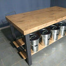 Tavolo 180x90x76 cm Vulcano Fix Quercia Naturale