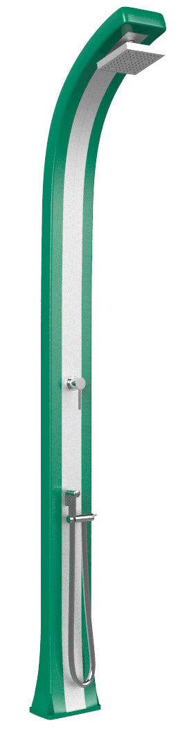 Doccia da Giardino Miscelatore e Doccetta Arkema Spring Plus Fascia Inox Verde sconto
