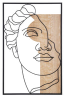 Pannello da Muro David 50x2x80 cm in MDF Multicolor      
