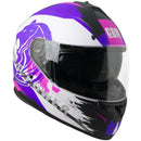 Casco Integrale per Scooter Visiera Lunga CGM Lion 315G Bianco XS - (53-54 cm)