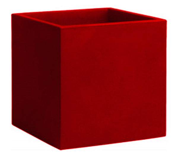 sconto Vaso 50x50 cm in Resina Arkema Iris Vase Ruby