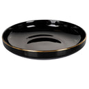 Servizio Piatti 12 Pezzi in New Bon China VdE Tivoli 1996 Luxury Black