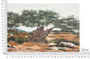 Dipinto su Tela Olivo 120x3,8x80 cm in Pino e Tela      