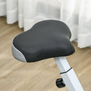 Cyclette Magnetica Pieghevole 97x43x110 cm a 8 Livelli di Resistenza con Seduta Regolabile in Acciaio Nero      