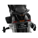 Moto Elettrica per Bambini 12V con Licenza BMW S 1000 RR Nera e Bianca
