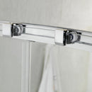 Box Doccia 3 Lati 1 Anta Scorrevole In Cristallo Trasparente 6mm H185 Fosterberg Kolding Trio Varie Misure