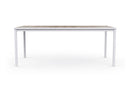 Tavolo da Giardino Keter Porto 200x95x75 cm Deco Coat Piano Effetto Legno Frassino 