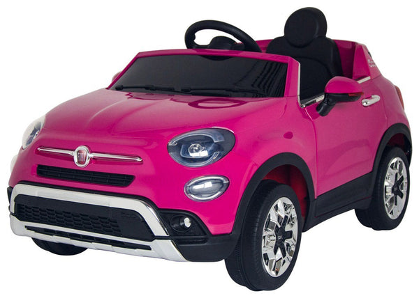 Macchina Elettrica per Bambini 12V con Licenza Fiat 500X Rosa prezzo