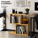 Tavolino da Caffè 60x60x19,5 cm Tavolo S Divano Design Moderno Quercia     