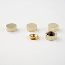 Pannello Fonoassorbente da Parete con Fori 100x100 cm Kit di 4 distanziali Coprivite Gold Finitura Grigio    