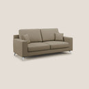 Divano 2 Posti 166x95x91 cm in Tessuto Marrone