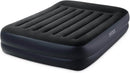 Materasso Matrimoniale Gonfiabile 152x203x42 cm Floccato da Campeggio con Pompa Intex 64124